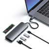 Satechi USB-C Slim Alu Multiport Hub mit SSD Fach