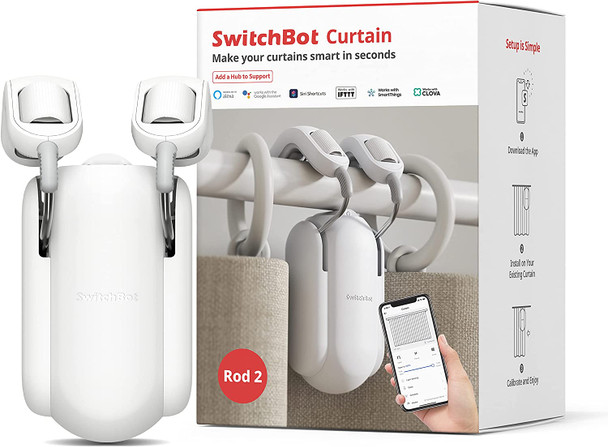 SwitchBot Curtain 2 (Klemmstange)