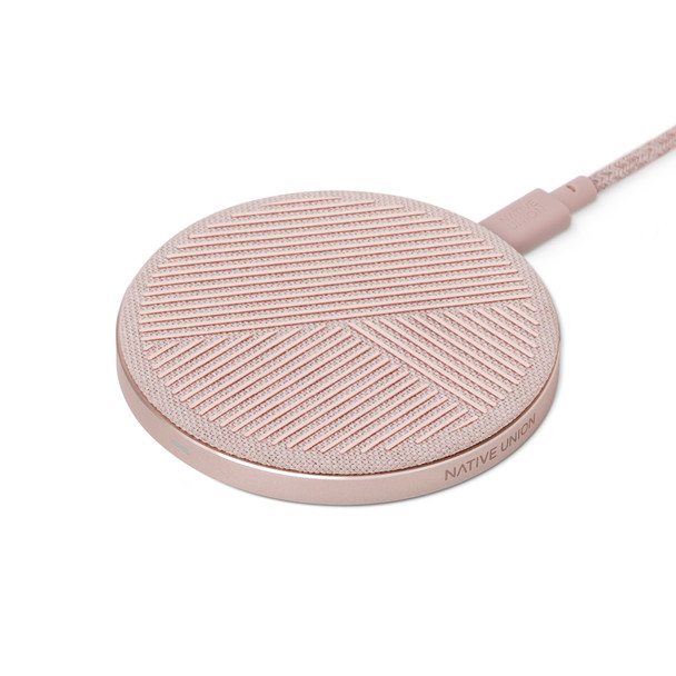 Native Union Drop Wireless Charger Rose