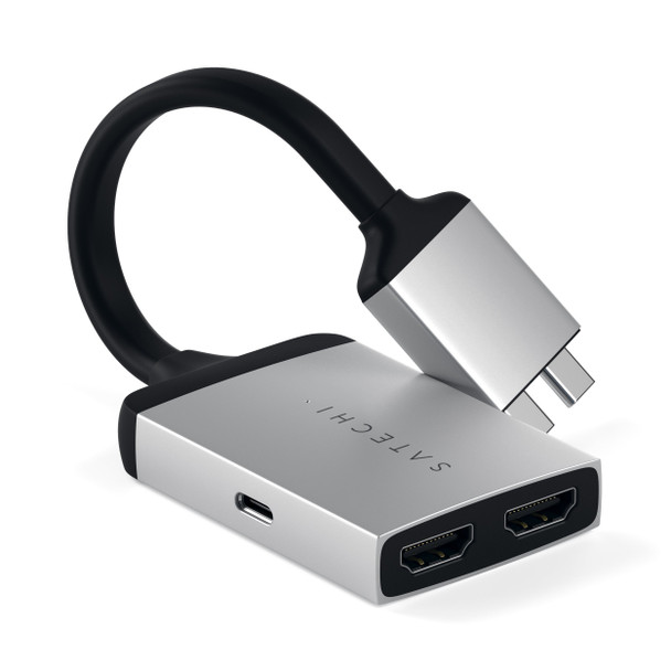 Satechi Dual USB-C zu Dual HDMI Adapter