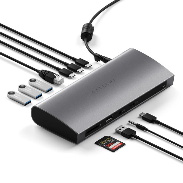 Satechi USB-C Thunderbolt 4 Dock mit 11 Ports
