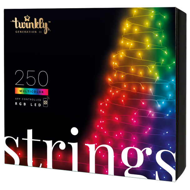 Twinkly STRINGS mit 250 RGB LED 4.3mm, 20m