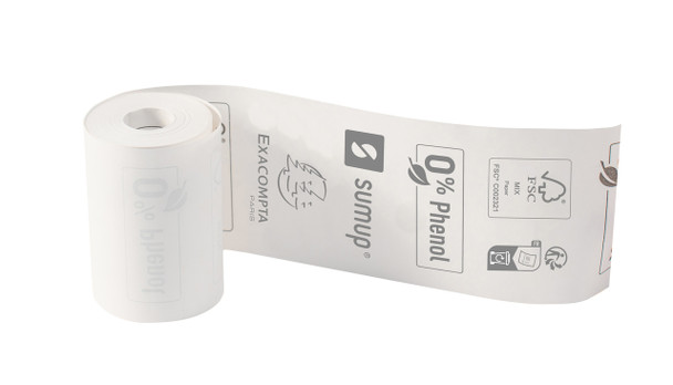 SumUp Exacompta 20 x Thermorollen für 3G+ & Solo Drucker Kit