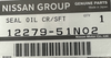 Genuine Rear Main Seal - In Alloy Housing | Nissan TD42T/TI 4.2Lt