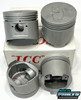 JCC Flat Top Piston Set | Mitsubishi 4G54