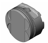 CP Bullet Ford Coyote 3.631" Pistons Set | Flat Top | 3.650" Stroke | 5.932" Rod | 10:1 Compression