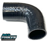 Silicone Hose | 102MM | 90Degree | 200MM Tails | Ends 3 Ply