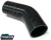 Silicone Hose | 102mm | 45Degree | 200mm Tails | Ends 3 Ply