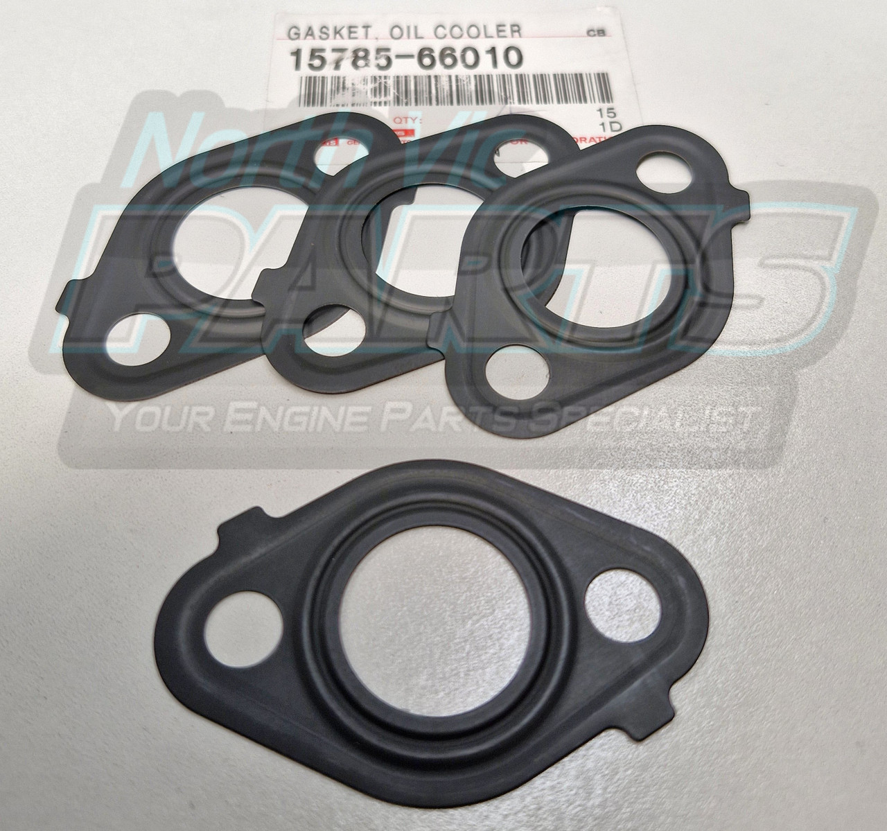 Genuine Oil Cooler Gasket | Toyota 1FZ-FE 1HD-FT 1HD-FTE 1HD-T 1HZ 1KZ 2LT  3L 5L