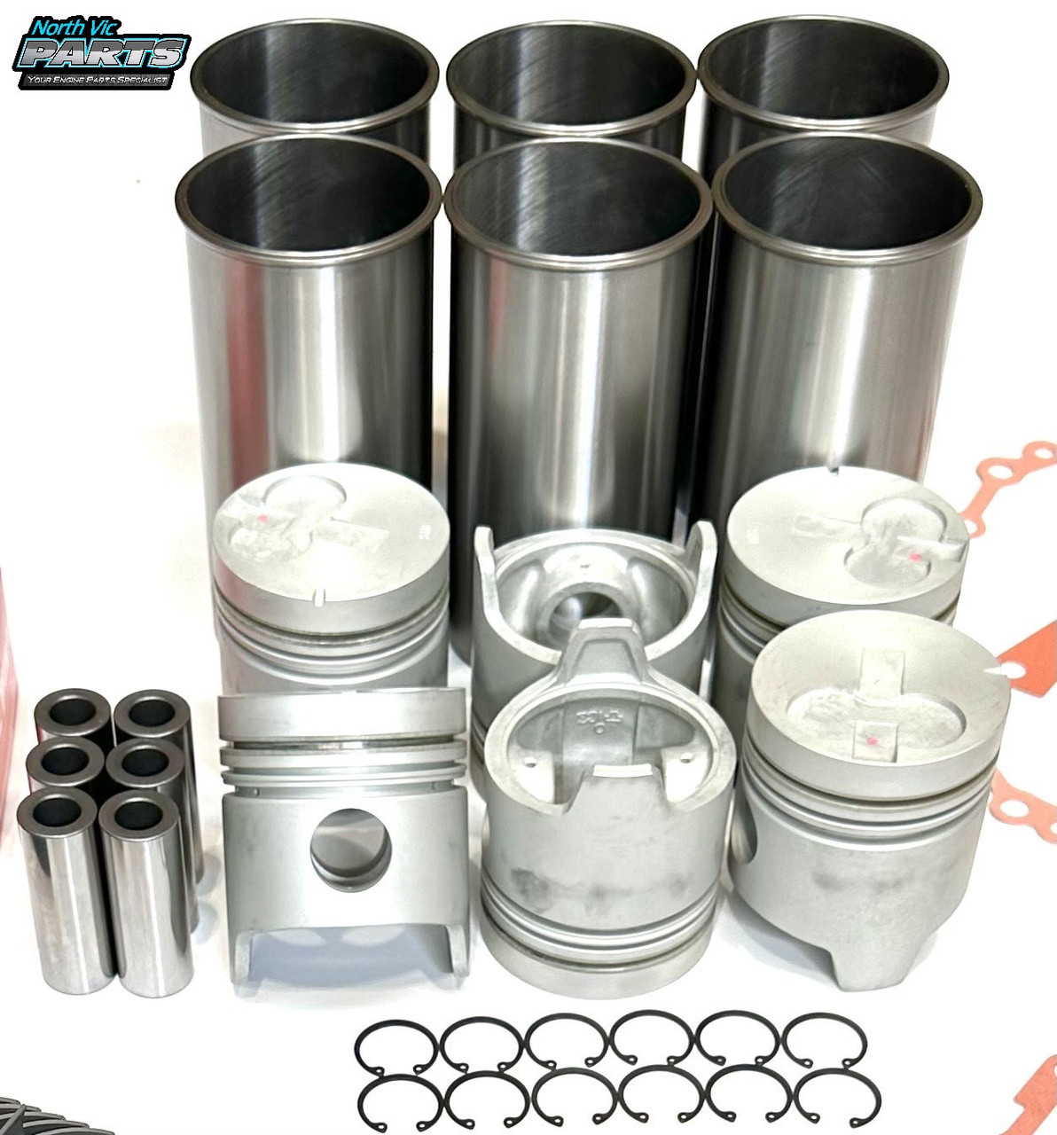 TIK Pistons, Rings & Liner Set | Toyota 2H Early