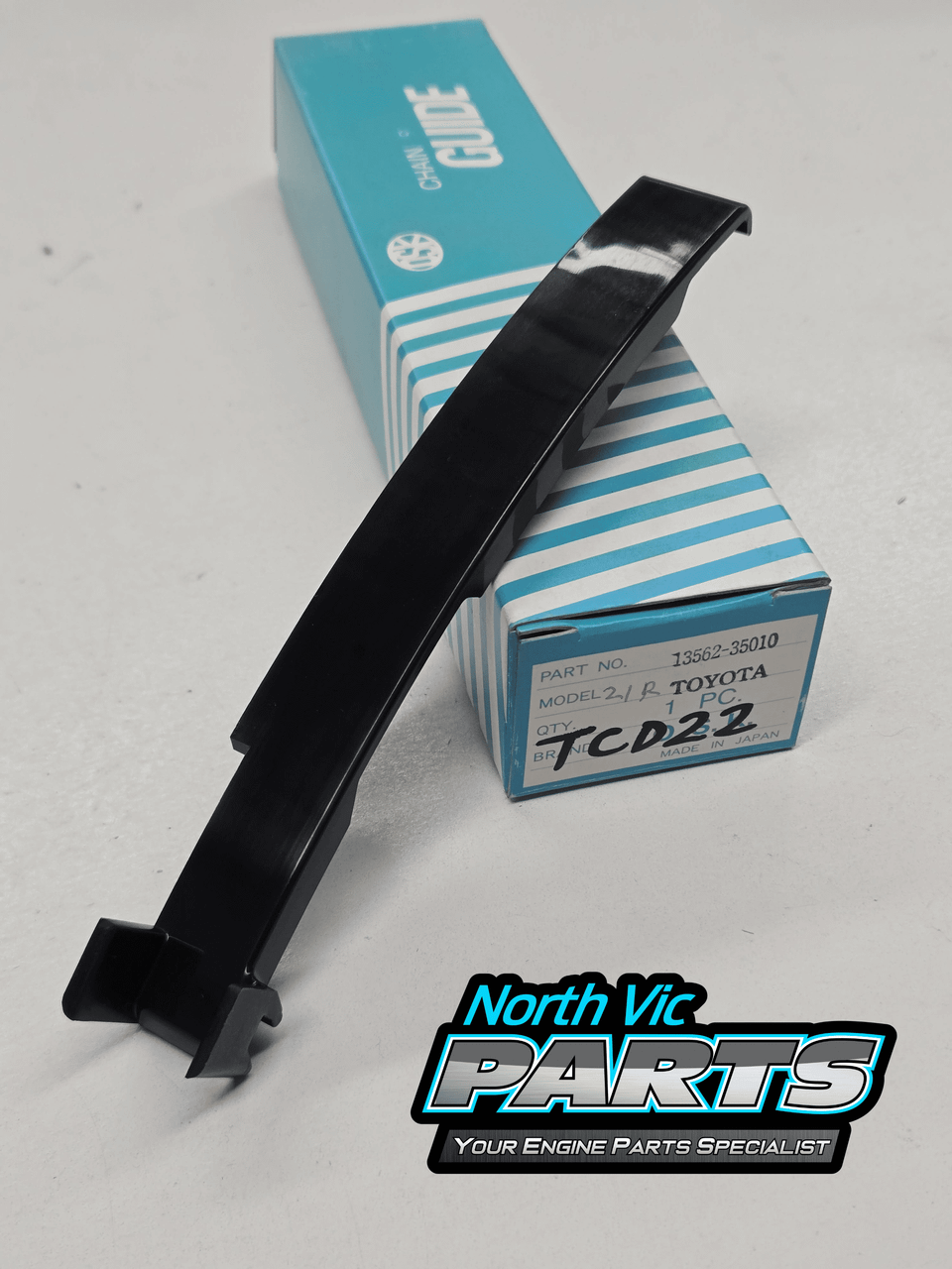 OSK Left Hand Curved Timing Chain Guide | Toyota 21R 22R