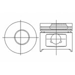 TIK Piston Set - Alfin | Toyota 1HD-T