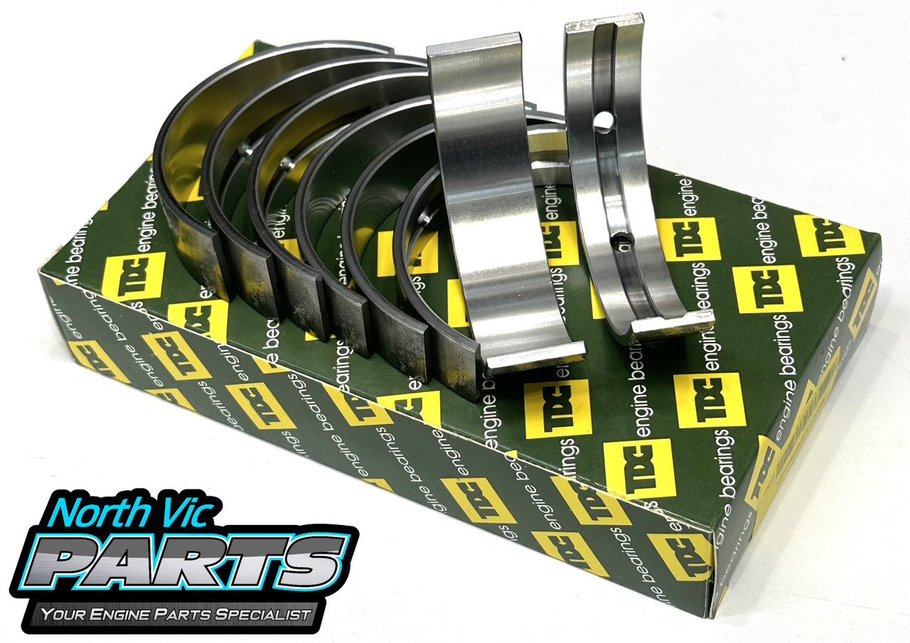 TDC Main Bearing Set - Oversized Back 0.75 And 0.25 Journal | Toyota 1GR-FE