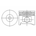 TIK Piston Set | Toyota 15B