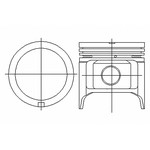 TIK Piston Set | Toyota 2F