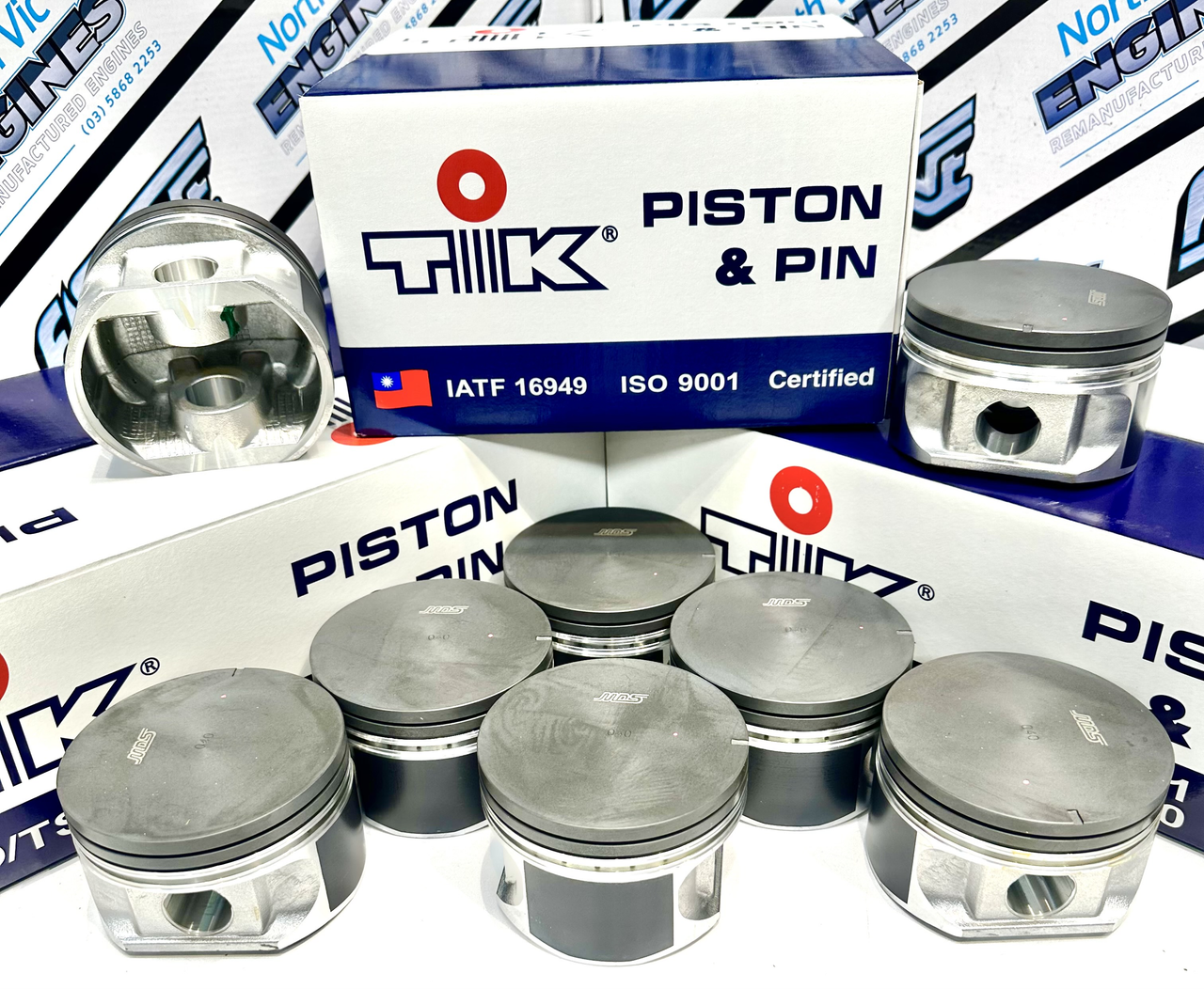 TIK Piston Set | Holden 304 V8 | 5.0l