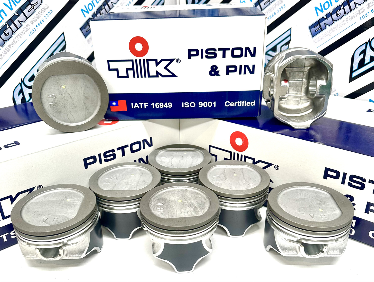 TIK Piston Set | Holden 355 Stroker | D-Bowl Top