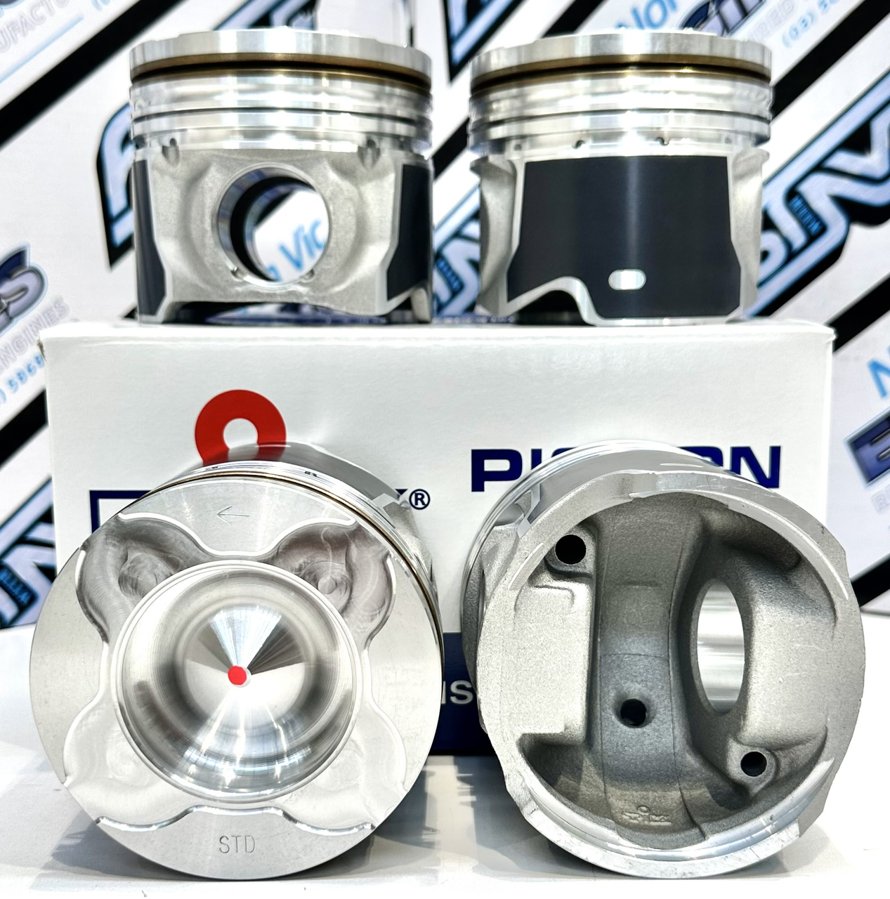 TIK Piston Set | Holden Colorado LWH | 2.8l