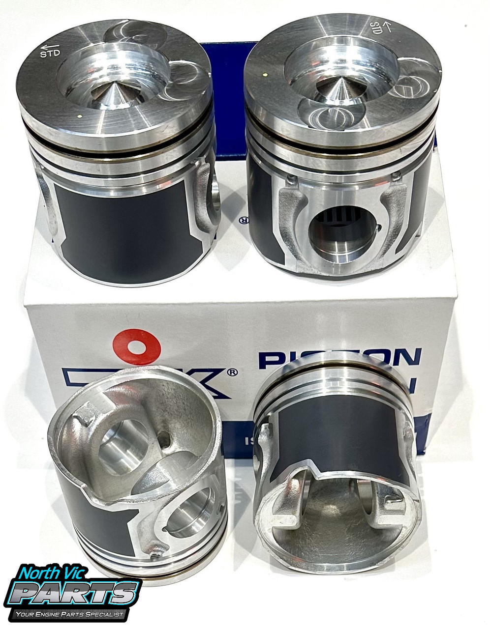 TIK Piston Set | Hyundai / Kia D4CB Early