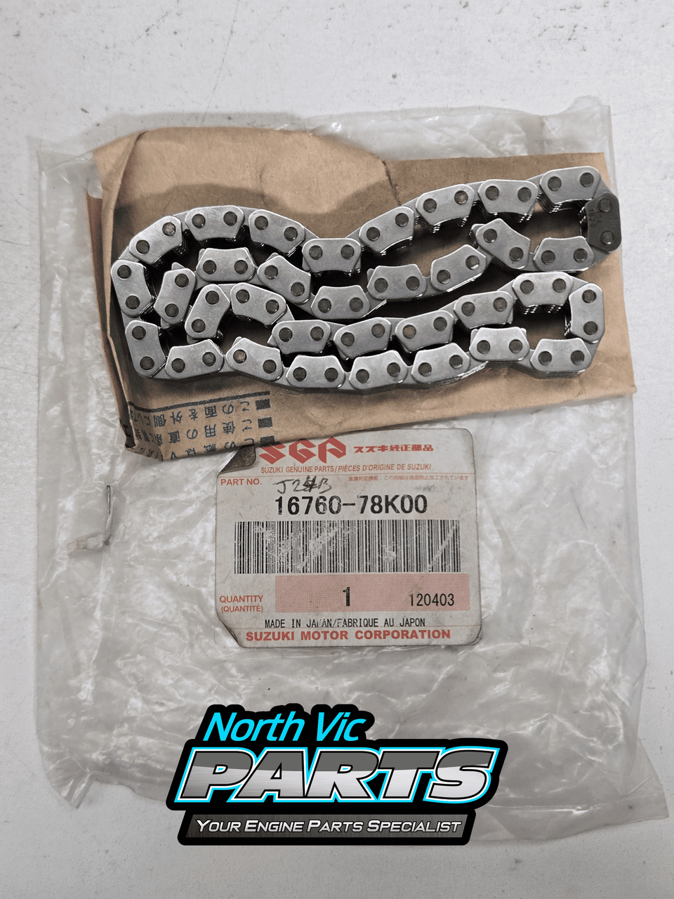 Genuine Oil Pump Chain | Suzuki J24B