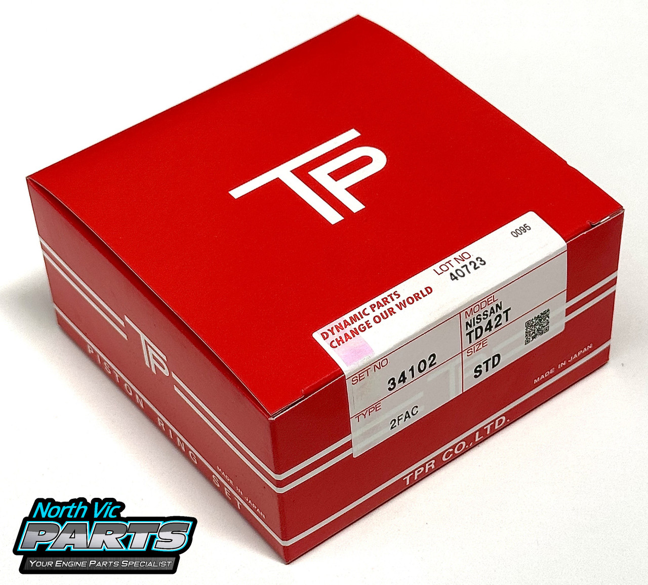 TP Ring Set - Suits TIK Pistons | Nissan TD42T