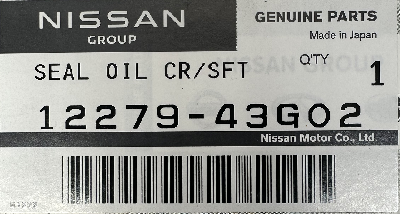 Genuine Rear Main Seal - No Housing Type | Nissan TD42