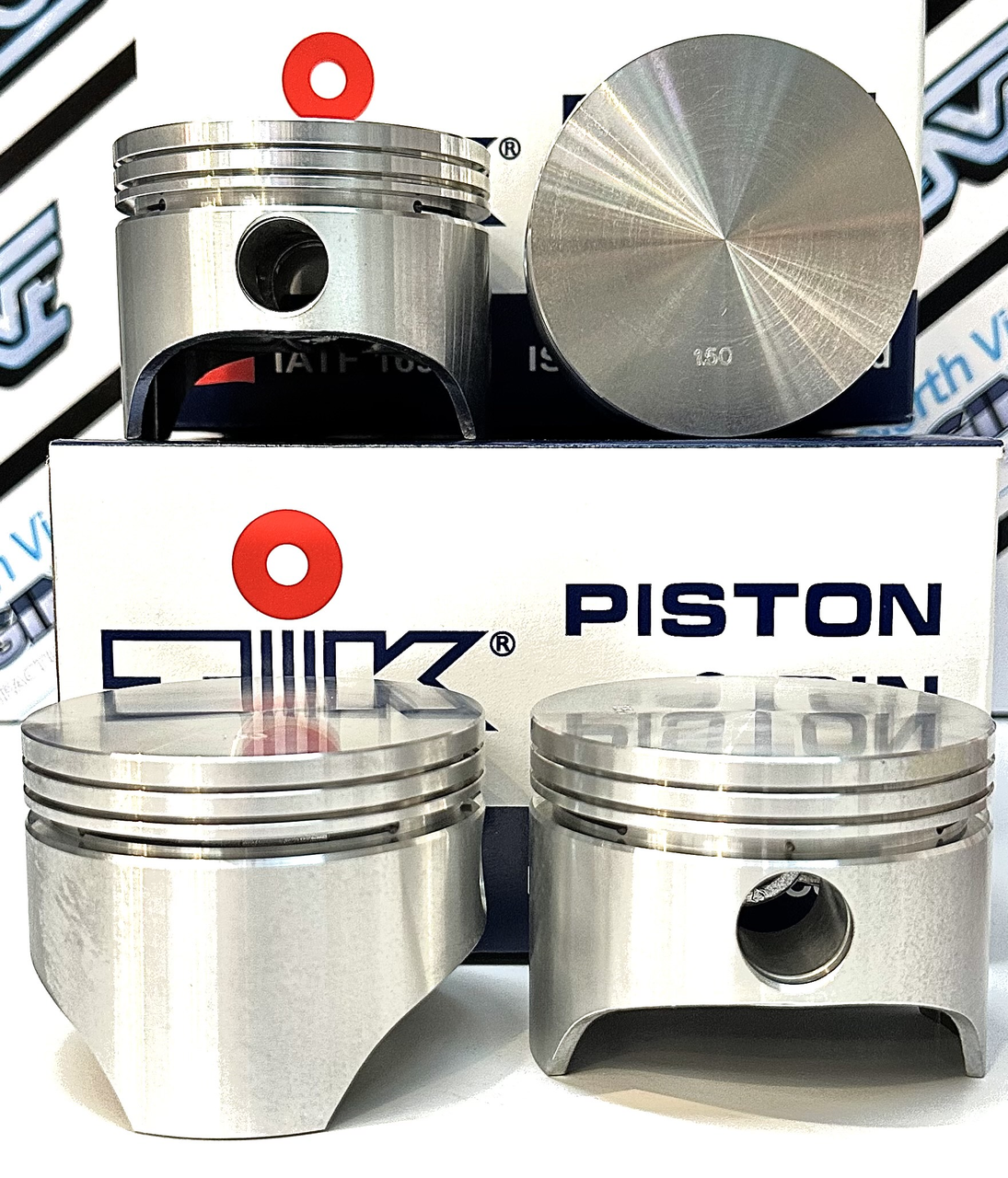TIK Piston Set | Subaru EA81