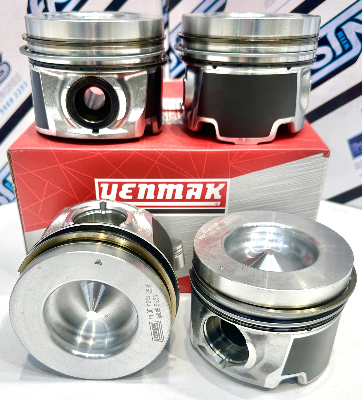 Yenmak Piston & Ring Set | Holden Isuzu 4JJ1
