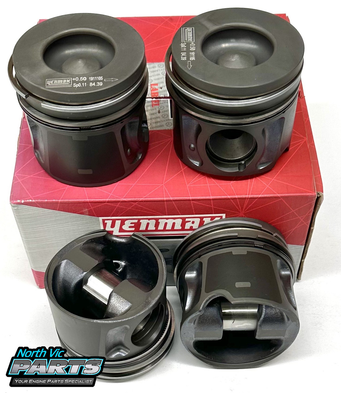 Yenmak Piston & Ring Set | Hyundai D4HA 80mm