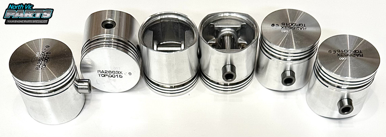 NVP Piston & Ring Set | Holden 132 138 Grey