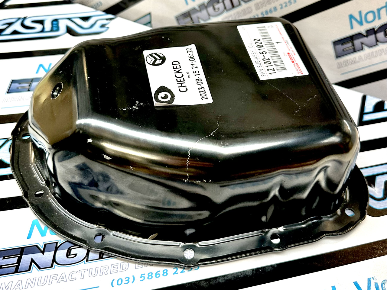 Genuine Oil Pan Sump | Toyota 1VD 200 Series