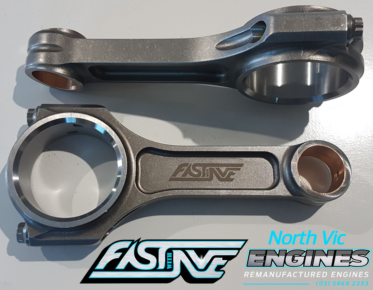 Fast I Beam Forged Conrod Set With Arp 2000 Bolts | Nissan TD42T