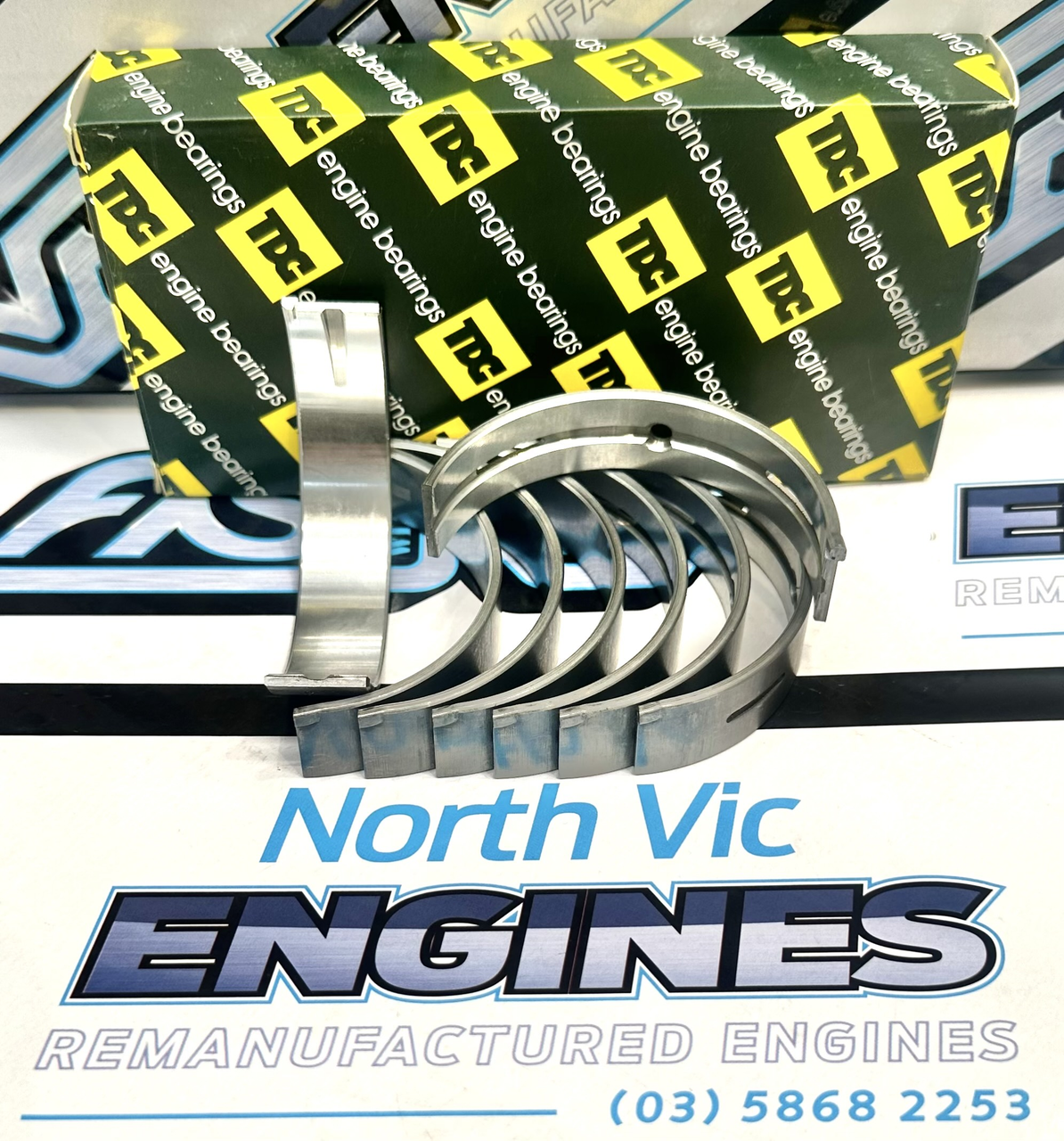 TDC Main Bearing Set | Mitsubishi 6G74