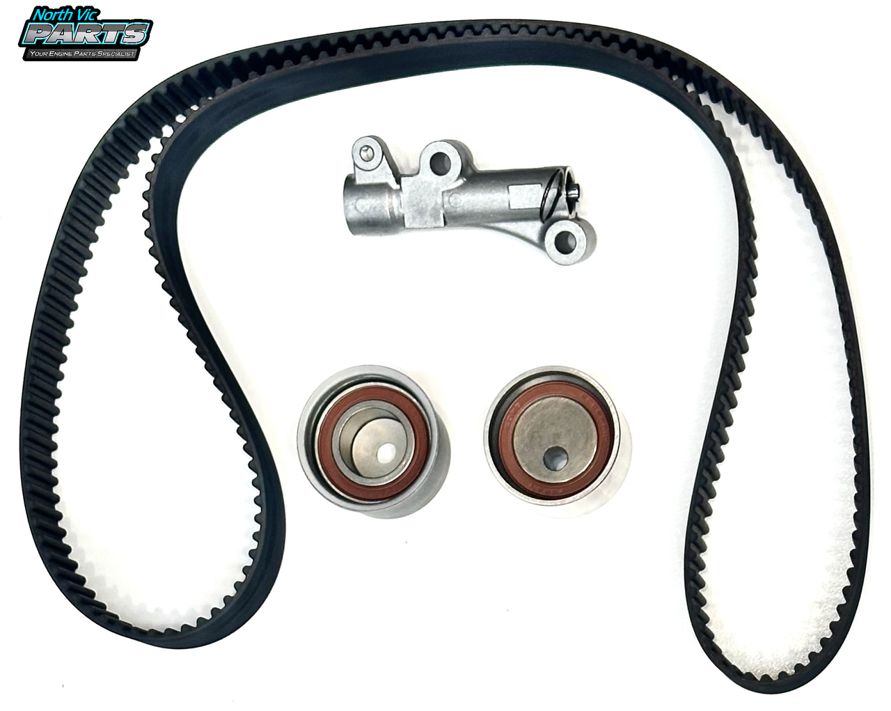 NVP Timing Belt Set With Hydraulic Tensioner | Mitsubishi 6G74 6G75 SOHC