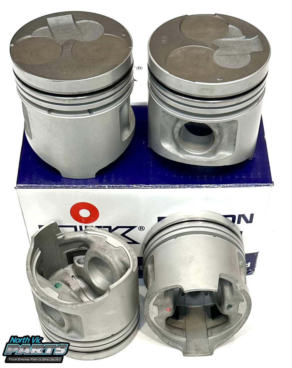 TIK Piston Set | Mitsubishi 4M40T | 8V SOHC