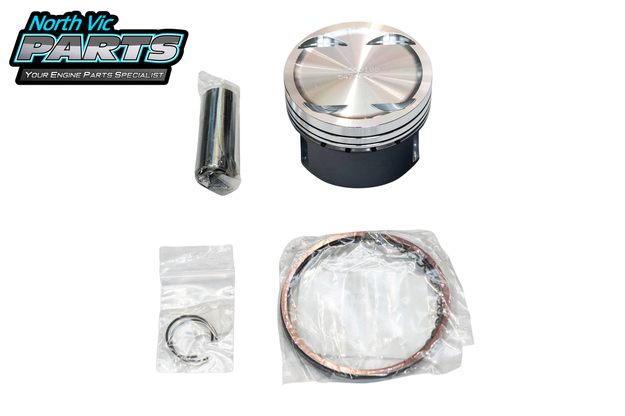 Wossner Forged Piston & Ring Set | 1.00+ Oversize | Mitsubishi 4G63T