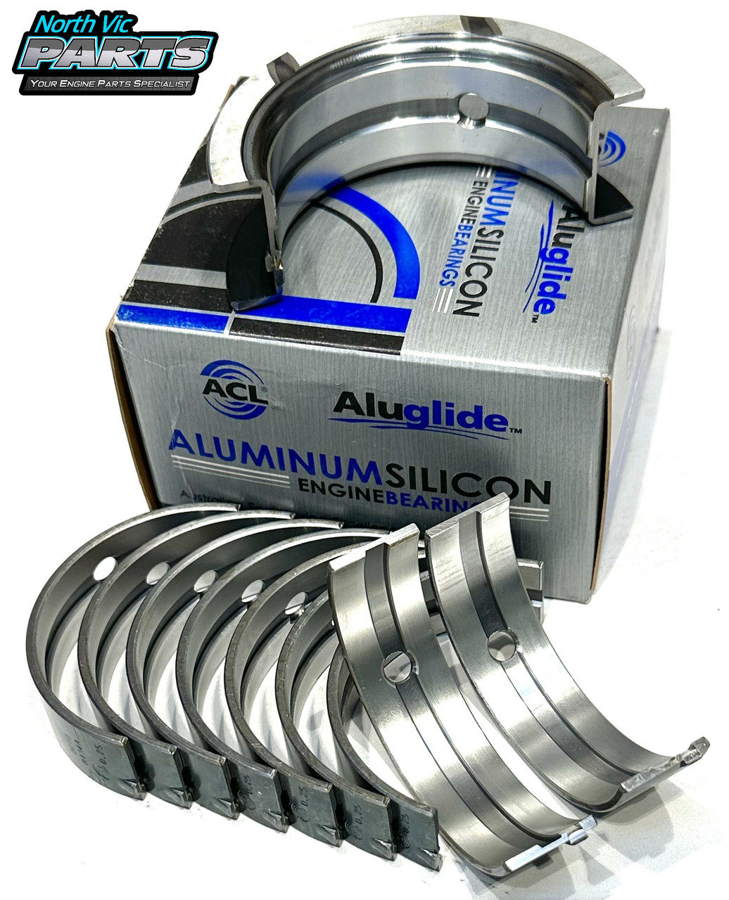 ACL Full Groove Main Bearing Set | Mazda FE F6 F8