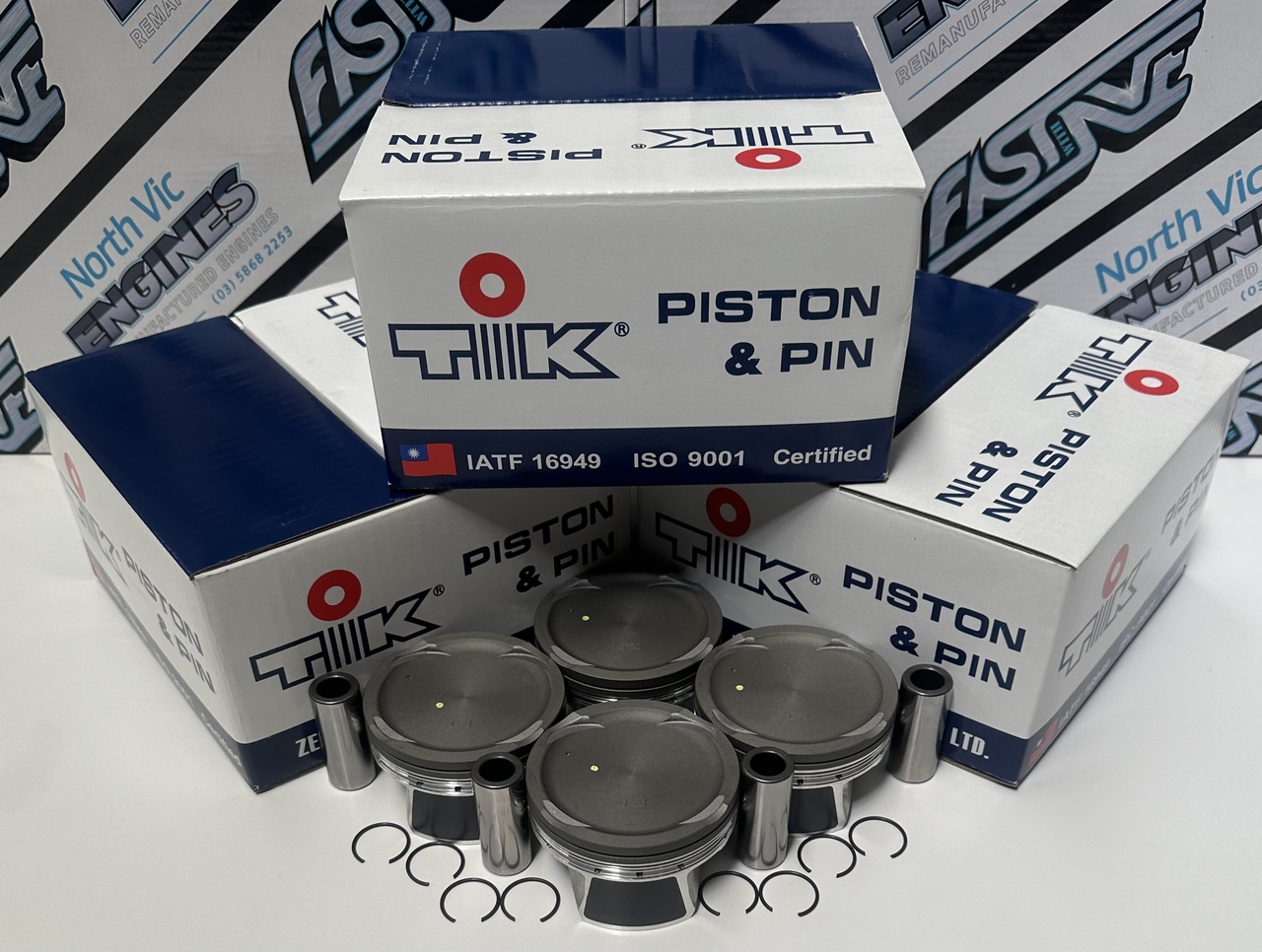 TIK Piston Set | Hyundai G4NA