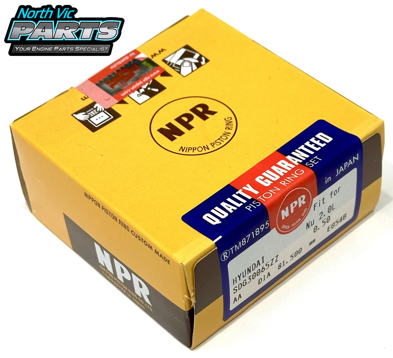 NPR Ring Set Hyundai/Kia | G4NB G4NC - Rad Ring Depth 2.75