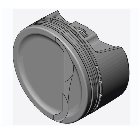 CP Bullet LS 4.075" Piston Set | -14.5cc Dish Top | 3.622" Stroke | BLS1114-010