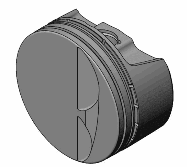 CP Bullet LS 4.005" Piston Set | -2.7cc Flat Top | 3.622" Stroke | BLS1012-005