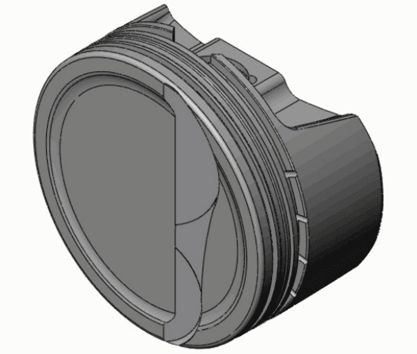 CP Bullet LS 4.005" Piston Set | -8cc Dish Top | 4.00" Stroke | BLS1117-005