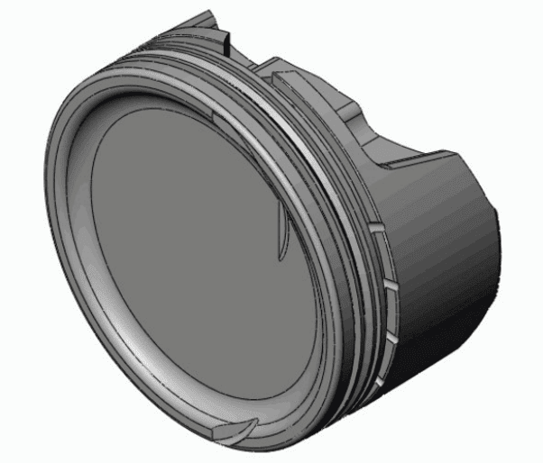 CP Bullet LS 4.070" Piston Set | -27.4cc Dish Top | 4.00" Stroke | BLS1115-005
