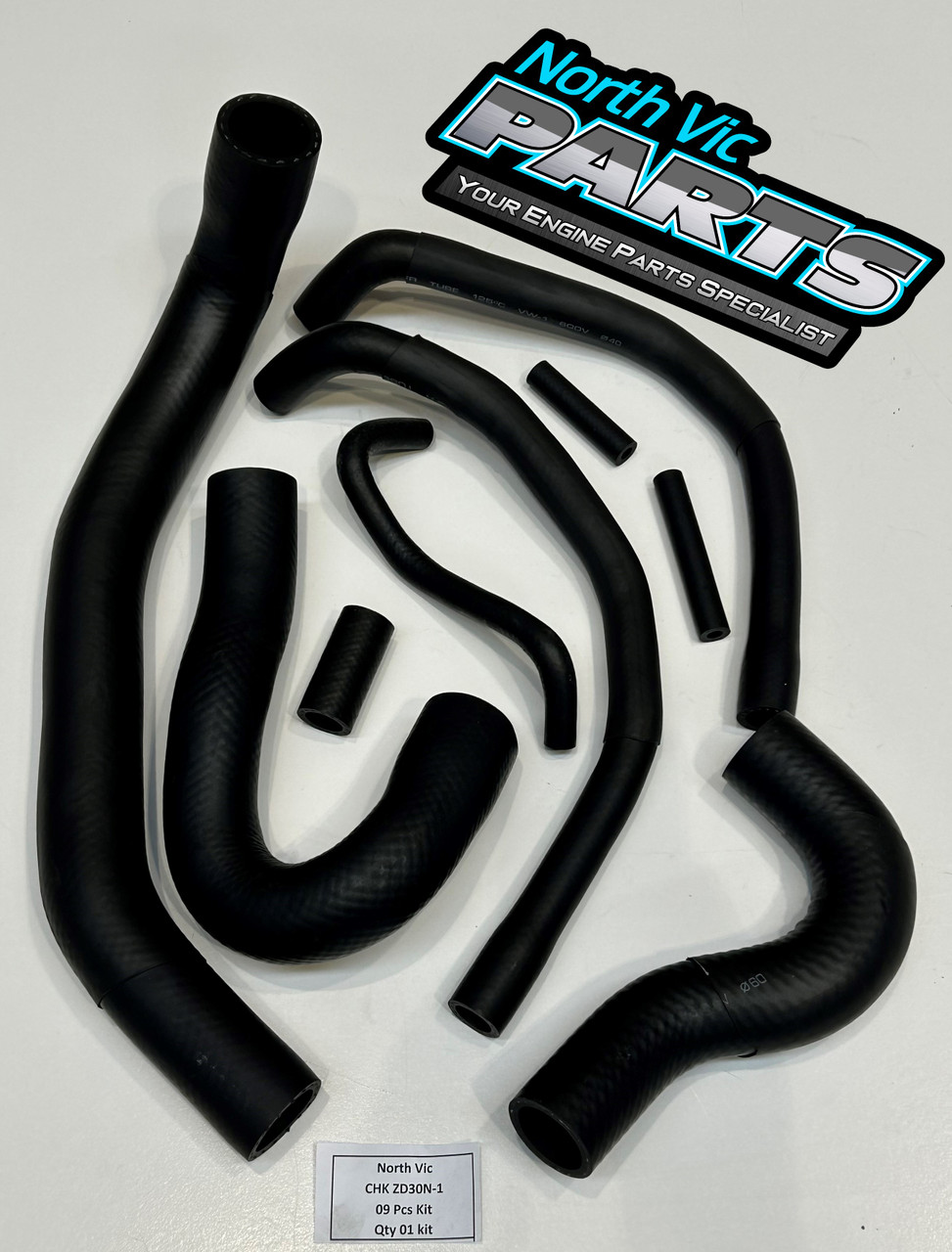 NVP Cooling Hose Set | Nissan ZD30 Navara 3.0Lt 00>07