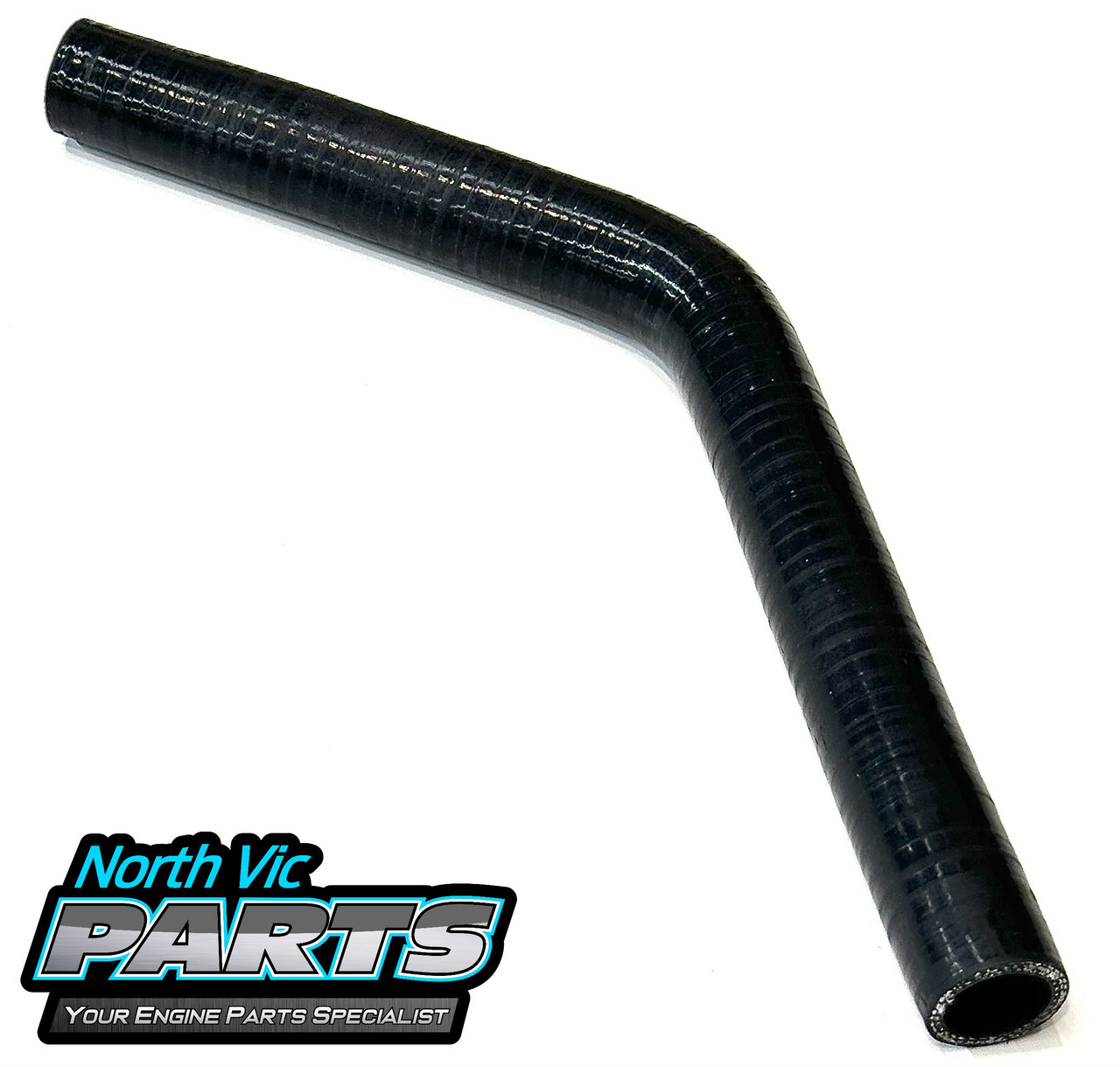 NVP Silicone Hose | 25MM | 45Degree | 200MM Tails | Ends 3 Ply