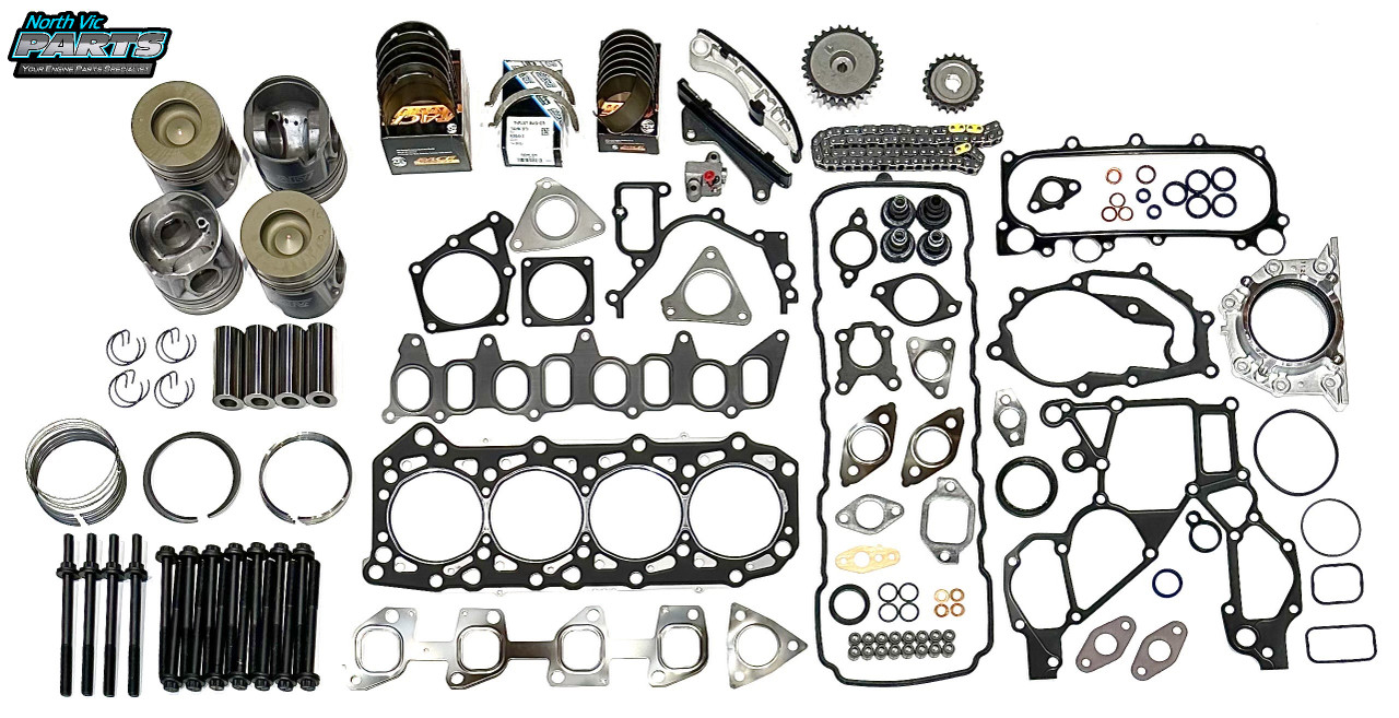 NVP High Performance Engine Rebuild Kit - With Arp | Nissan ZD30CR