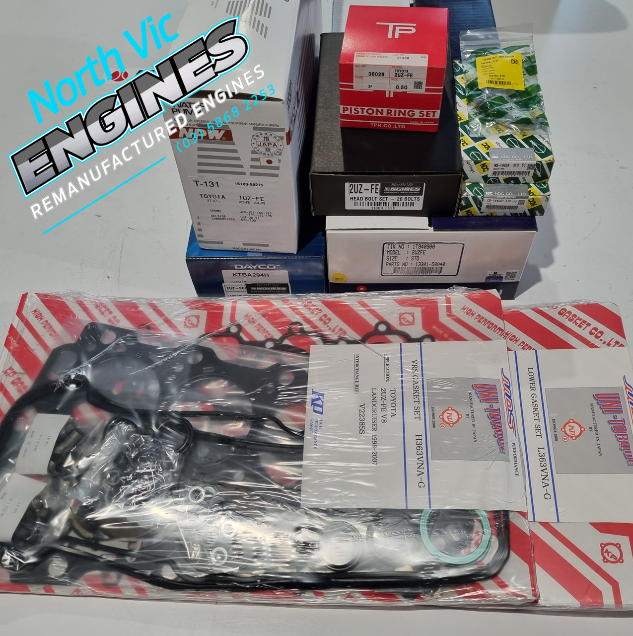 NVP Engine Rebuild Kit | Toyota 2UZ-FE