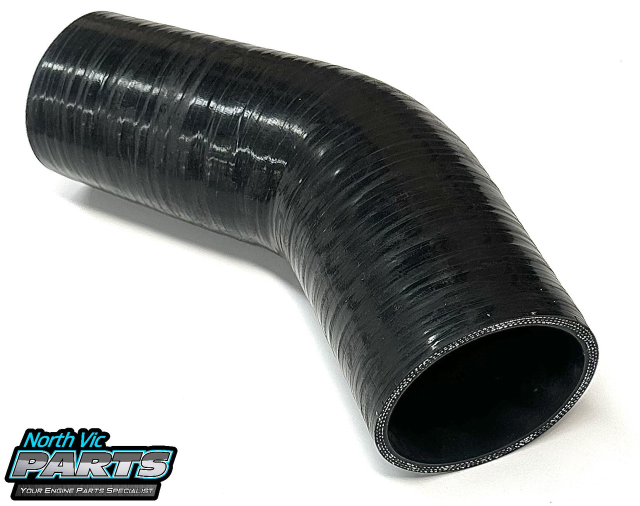 Silicone Hose | 102mm | 45Degree | 200mm Tails | Ends 3 Ply