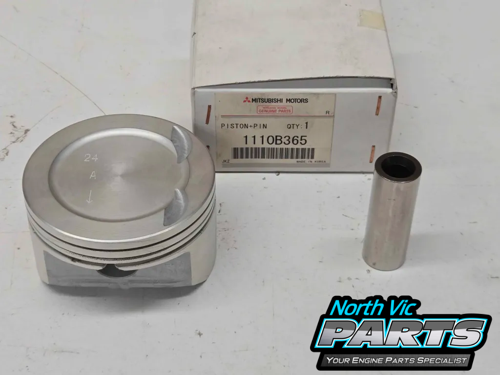 Genuine Single Piston & Pin | Mitsubishi 4B12