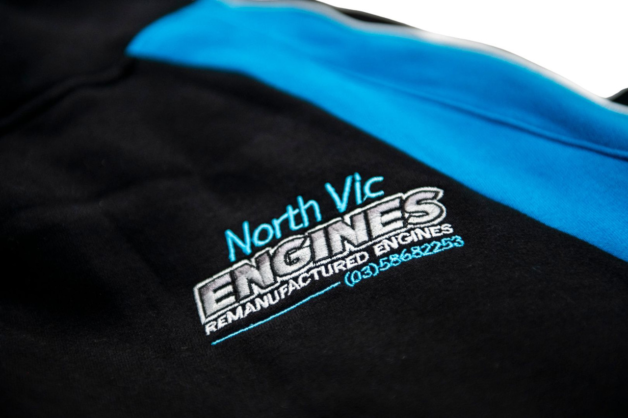 North Vic Engines - Blue Hoodie